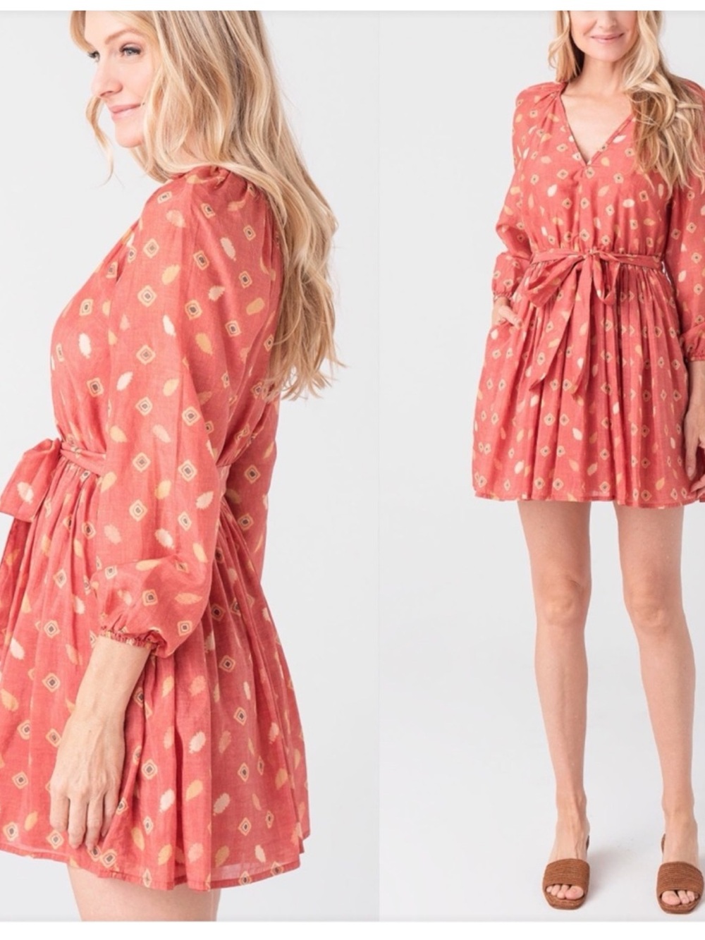 XIRENA Symone Silk Blend Dress L